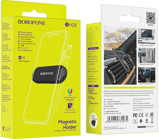 Borofone BH28 Auto Handyhalterung mit Magnet Schwarz