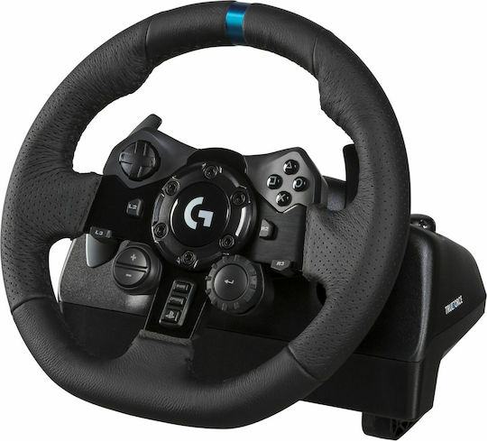 Logitech G923 Trueforce Volan cu Pedale pentru PC / PS4 / PS5 cu 900° Grade de Rotire