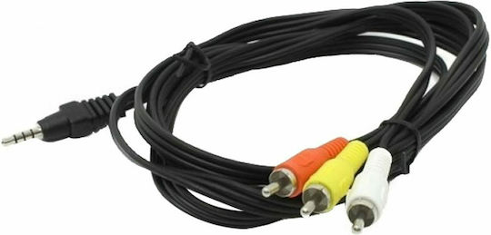 Cablexpert 3.5mm male to Component male 2m Cable (CCA-4P2R-2M)