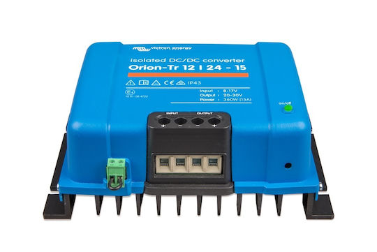 Victron Energy Orion-Tr 12/24-15 Isolated Voltage Converter DC/DC 12V to 24V