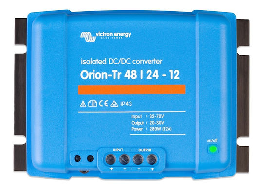 Victron Energy Orion-Tr 48/24-12 (280W) Isolated Μετατροπέας Τάσης DC/DC 48V σε 24V