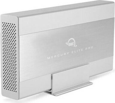 OWC Mercury Elite Pro Case for Hard Drive 3.5" SATA III with Connection FireWire / USB 3.0 / eSATA Silver OWCME3QHKIT0GB