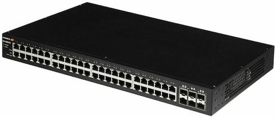 Edimax GS-5654LX v1 Gestionat L2 Switch cu 48 Porturi Gigabit (1Gbps) Ethernet și 6 Porturi SFP