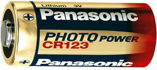 Panasonic Photo Power Литиева Батерия CR123 3V Еднократна (Дълъг Живот) 1бр