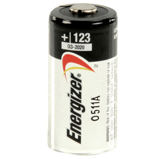 Energizer Lithium Μπαταρία CR123 3V Μιας Χρήσης (Long Life) 1τμχ