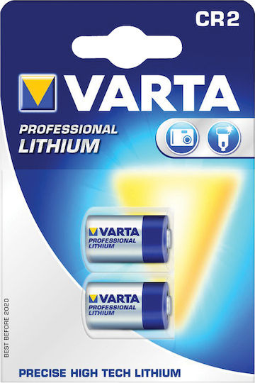Varta Lithium Battery CR2 3V Single Use Long Life 1 Pc