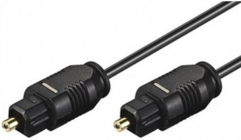 LogiLink Optical Audio Cable TOS male - TOS male Μαύρο 2m (CA1008)