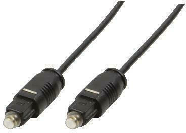 LogiLink Optical Audio Cable TOS male - TOS male Μαύρο 3m (CA1009)