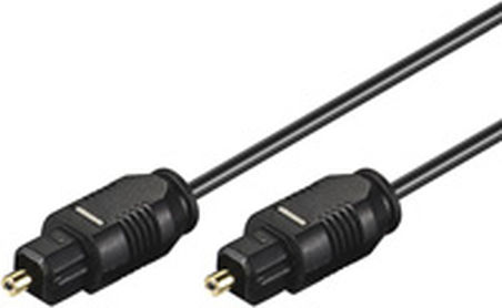Goobay Optisches Audiokabel TOS männlich - TOS männlich Schwarz 10m (50938)