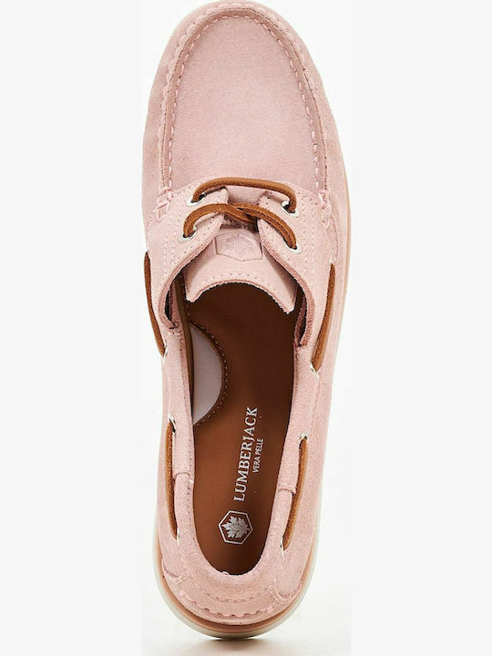 Navigator Women's Moccasins in Pink Color