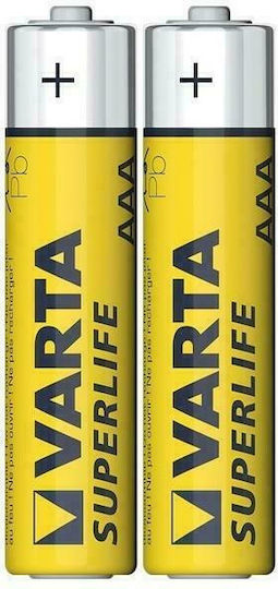Varta Superlife Μπαταρίες Zinc AAA 1.5V 2τμχ