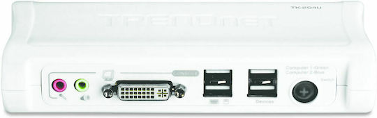 Trendnet 2-Port DVI USB Switch with Audio Kit