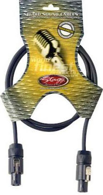 Stagg Speaker Cable Speakon male - Speakon male 1.5m (HPC1.5SS)