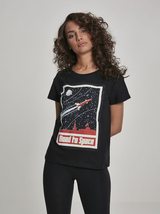 Γυναικείο T-shirt Μαύρο