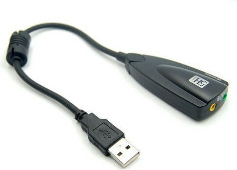 SteelSeries 5Hv2 Εξωτερική USB Κάρτα Ήχου 7.1