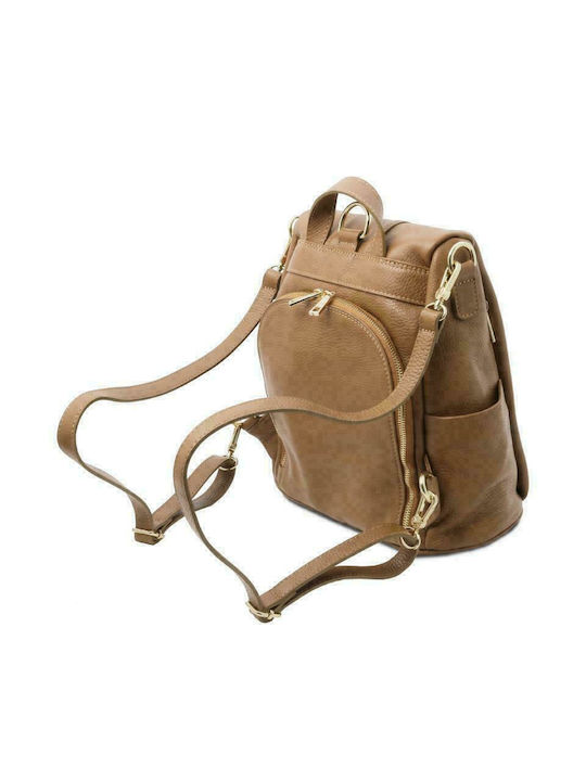 Tuscany Leather Leather Women's Bag Backpack Ash