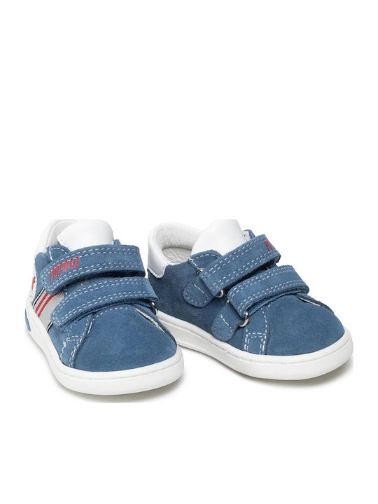 Kids Sneakers with Scratch Blue