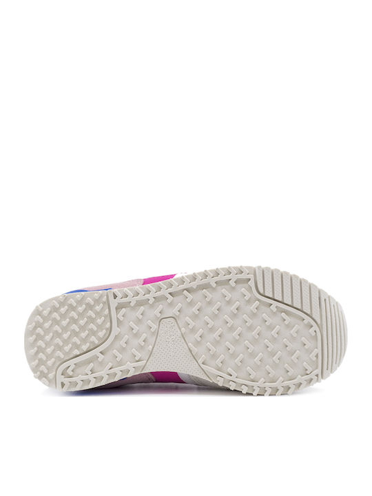 London One Παιδικά Sneakers με Σκρατς Λευκά