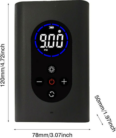 Factory Τρόμπα Αυτοκινήτου M8 150PSI με Καλώδιο Αναπτήρα 12V