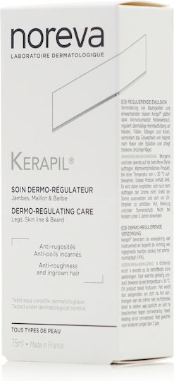 Noreva Kerapil Cream Dermo-Regulating Care Moisturizing Cream Body for Dry Skin 75ml