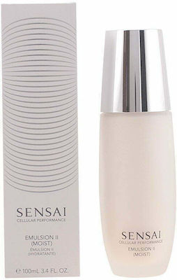 Sensai Cellular Performance II Γαλάκτωμα Προσώπου για Ενυδάτωση 100ml