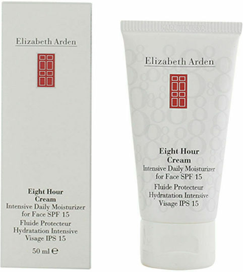 Elizabeth Arden Eight Hour Cremă de Față cu Hidratare de Zi cu Factor de Protecție Solară (SPF15) 50ml