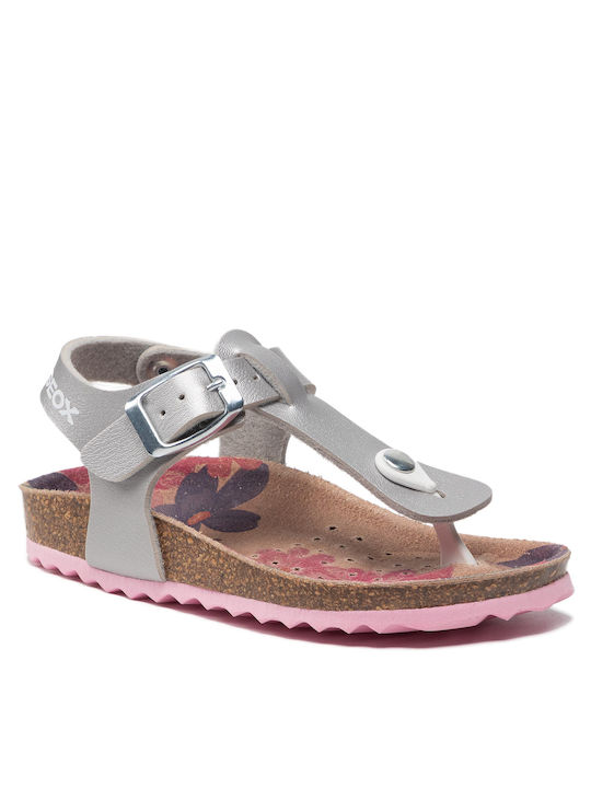 Geox Kids' Sandals Adriel Silver