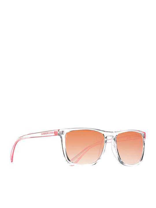 Superdry Shockwave Γυαλιά Ηλίου Διάφανο με Κοκκάλινο Σκελετό