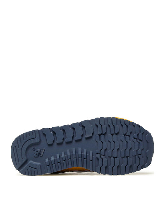 500 Παιδικά Sneakers με Σκρατς Κίτρινα