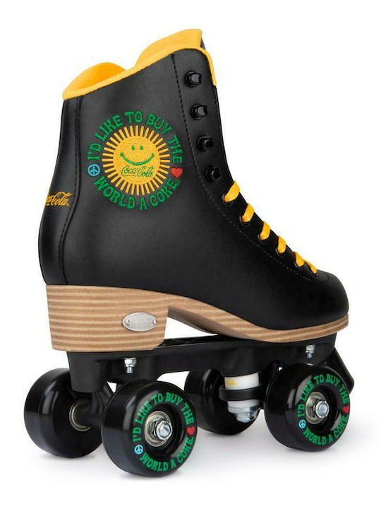 Rookie Coca-Cola Sunshine Quad Rollers Μαύρα Ενηλίκων