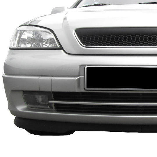 JOM Μάσκα για Opel Astra G 1998-2004 Κυψελωτή Χρώμιο/Μαύρη