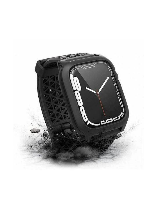 Catalyst Defense Πλαστική Θήκη σε Μαύρο χρώμα για το Apple Watch 45mm