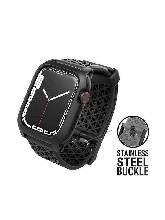 Catalyst Defense Πλαστική Θήκη σε Μαύρο χρώμα για το Apple Watch 45mm