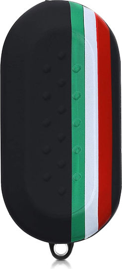 Silicone Car Key Cover Case Italy with 3 Buttons for Fiat Multicolour