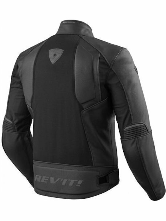 Rev'IT Ignition 3 Sommer Herren Motorradjacke Wasserdicht Schwarz FJL095-1010