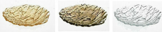 Espiel Ramos Plate Desert Glass Transparent with Diameter 14cm