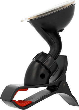 Hurtel Universal Car Holder with Clip-Grip Black
