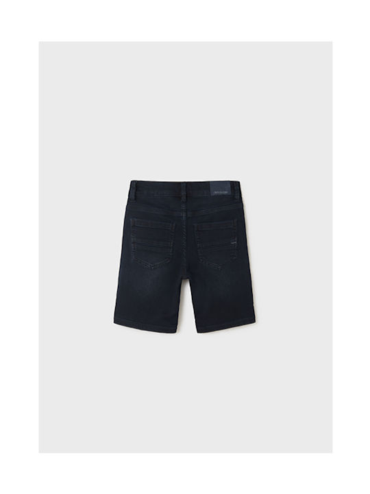 Mayoral Kinder Shorts/Bermudas Denim Schwarz