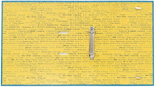 Grupo Erik Mappe mit 2 Ringen für Papier A4 Blau The Little Prince 1Stück