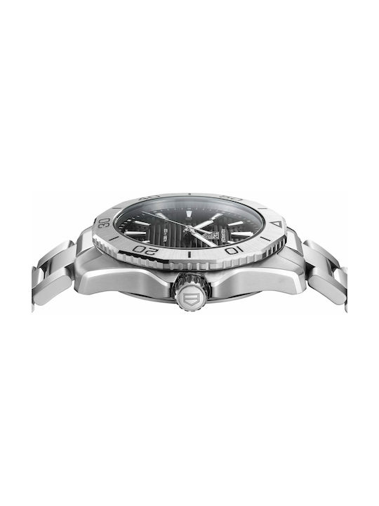 TAG Heuer Aquaracer Professional Ανδρικό Ρολόι 40mm Αυτόματο με Ασημί Μεταλλικό Μπρασελέ