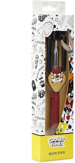 Warner Bros Tasmanian Devil 001 Selfie Stick with 3.5mm Cable Brown