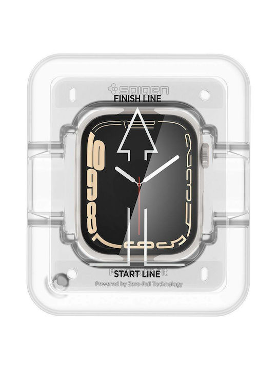 Spigen Proflex Ez Fit Tempered Glass for the Apple Watch 45mm 2pcs AFL04051