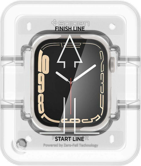 Spigen Proflex Ez Fit Gehärtetes Glas für das Apple Watch 45mm 2Stück AFL04051