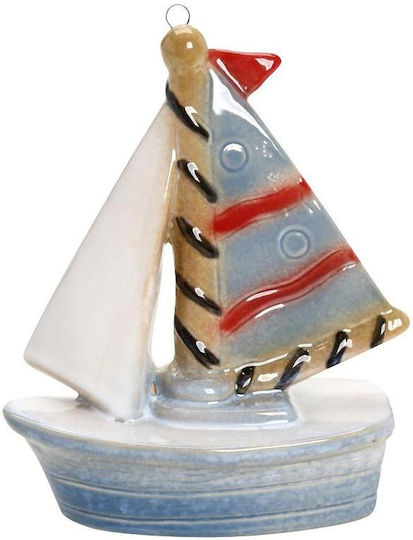 Espiel Διακοσμητικό Καράβι Κεραμικό 10x4.5x12cm Espiel Διακοσμητικό Καράβι Κεραμικό 10x4.5x12cm