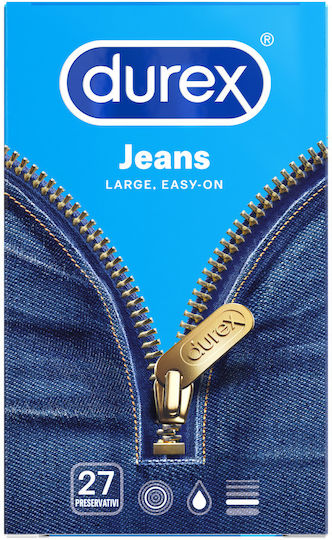 Durex Προφυλακτικά Jeans 27τμχ