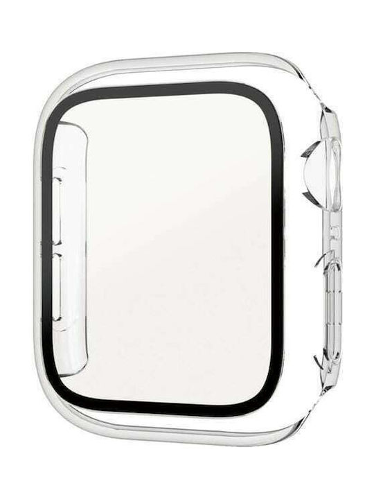 PanzerGlass Full Body Пластмасов Калъф със Стъкло в Прозрачен цвят за Apple Watch 40 мм