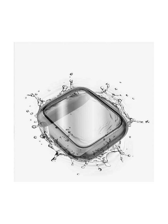 Uniq Garde Silicone Case with Glass in Transparent color for Apple Watch 40mm