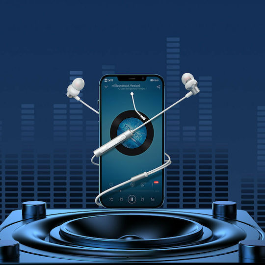 Remax RM-560i In-ear Handsfree με Βύσμα Lightning Λευκό