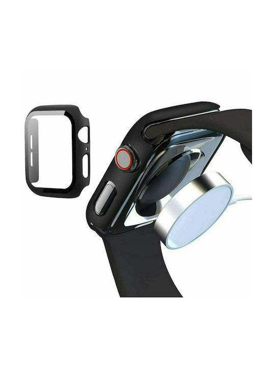 Tech-Protect Defense 360 Plastic Case with Glass in Transparent color for Apple Watch 45mm