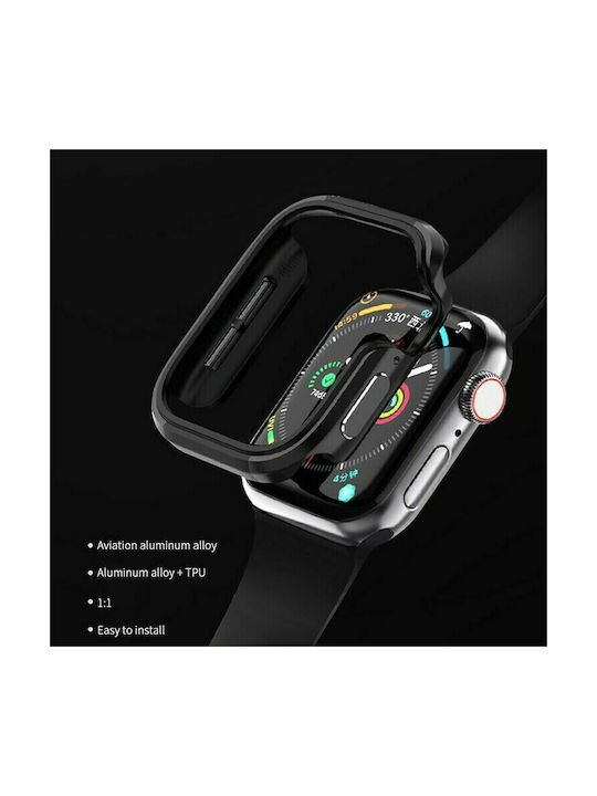 Wiwu Defence Armor в Черен цвят за Apple Watch 44 мм